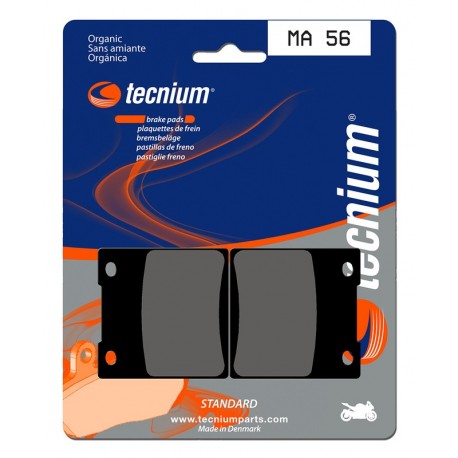 Plaquettes de frein route organique TECNIUM MA56
