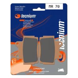 Plaquettes de frein TECNIUM Performance métal fritté MR70