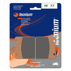 Plaquettes de frein TECNIUM Performance métal fritté MF77