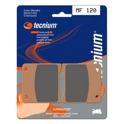 Plaquettes de frein TECNIUM Performance métal fritté MF120