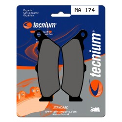 Plaquettes de frein Route organique TECNIUM MA174