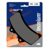 Plaquettes de frein moto TECNIUM route organique MA182 0