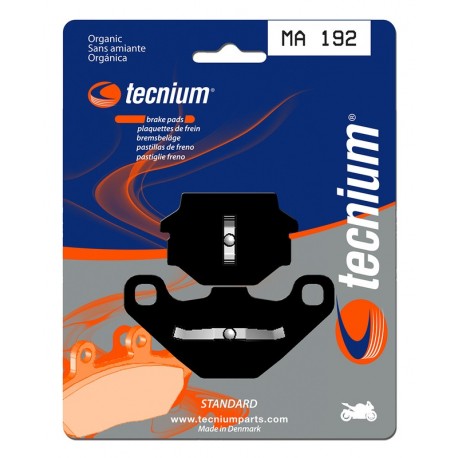 Plaquettes de frein Route organique TECNIUM MA192