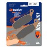 Plaquettes de frein Performance métal fritté TECNIUM MF204 0