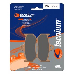 Plaquettes de frein Performance métal fritté TECNIUM MR263