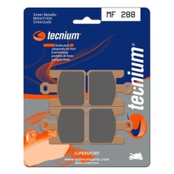 Plaquettes de frein Performance métal fritté TECNIUM MF288