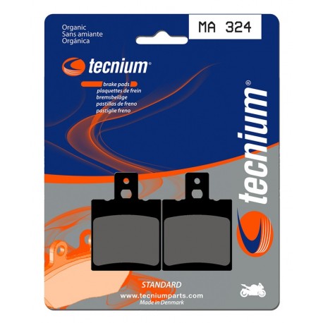 Plaquettes de frein Route organique TECNIUM MA324