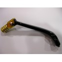 Sélecteur de vitesse BIHR aluminium forgé noir embout jaune Suzuki RM-Z250