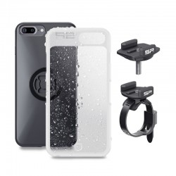 Pack complet SP-CONNECT Bike Bundle fixé sur guidon ou potence iPhone 8+/7+/6S/6+