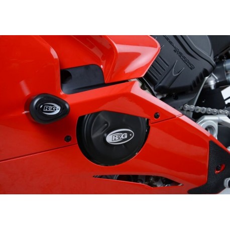 Protection carter gauche d'alternateur R&G RACING pour moto DUCATI PANIGALE V4