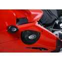 Protection carter gauche d'alternateur R&G RACING pour moto DUCATI PANIGALE V4