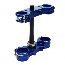 Té de fourche SCAR offset 23mm KAWASAKI KXF 250 KX 250 KXF 450 KX 450