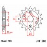 Pignon JT SPROCKETS acier standard 283 - 520 2