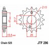 Pignon JT SPROCKETS acier standard 296 - 525 2