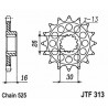 Pignon JT SPROCKETS acier standard 313 - 525 2