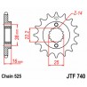 Pignon JT SPROCKETS acier standard 740 - 525 2