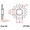 Pignon JT SPROCKETS acier standard 824 - 520 2