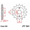 Pignon JT SPROCKETS acier standard 1041 - 520 2