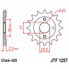 Pignon JT SPROCKETS acier standard 1257 - 428 2