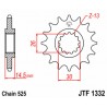 Pignon JT SPROCKETS acier standard 1332 - 525 2