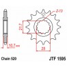Pignon JT SPROCKETS acier standard 1595 - 520 2