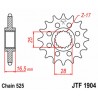 Pignon JT SPROCKETS acier standard 1904 - 525 2