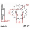 Pignon JT SPROCKETS acier standard 577 - 520 2