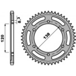 Couronne PBR acier standard 253 - 525