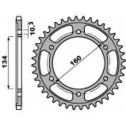 Couronne PBR acier standard 4405 - 525