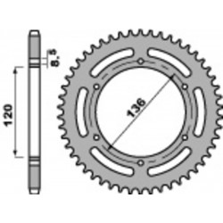 Couronne PBR acier standard 859 - 520