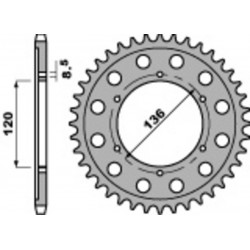 Couronne PBR acier standard 4324 - 428
