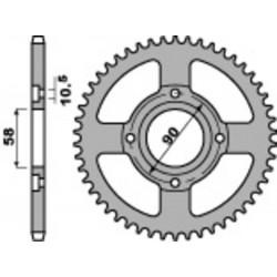 Couronne PBR acier standard 269 - 428