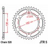 Couronne JT SPROCKETS acier standard 5 - 520 1