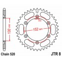 Couronne JT SPROCKETS acier standard 8 - 520