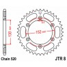 Couronne JT SPROCKETS acier standard 8 - 520 1