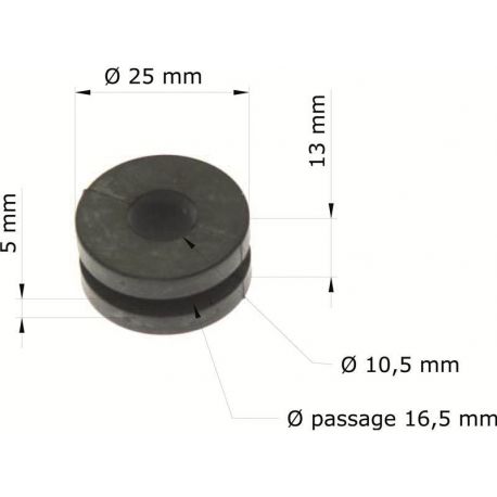 Silent-blocs moto scooter honda CR125R / CR250R