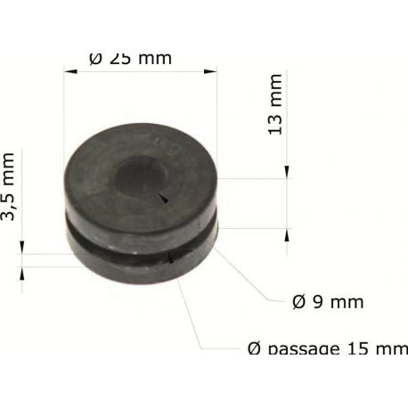 Silent-blocs moto scooter honda CR125/250R