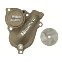 Carter de pompe à eau + hélice BOYESEN alu couleur magnésium Honda CRF450R
