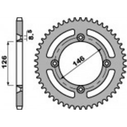 Couronne PBR acier standard 822 - 428