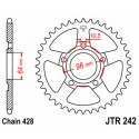 Couronne JT SPROCKETS acier standard 242 - 428