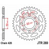 Couronne JT SPROCKETS acier standard 269 - 428 0