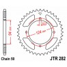 Couronne JT SPROCKETS acier standard 282 - 530 0