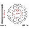 Couronne JT SPROCKETS acier standard 284 - 530 0