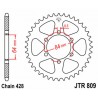 Couronne JT SPROCKETS acier standard 809 - 428 0