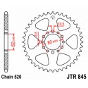 Couronne JT SPROCKETS acier standard 845 - 520