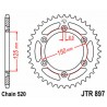 Couronne JT SPROCKETS acier standard 897 - 520 0