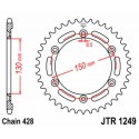 Couronne JT SPROCKETS acier standard 1249 - 428