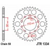 Couronne JT SPROCKETS acier standard 1334 - 530 1