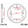 Couronne JT SPROCKETS acier standard 1480 - 525 1