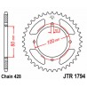 Couronne JT SPROCKETS acier standard 1794 - 428 1